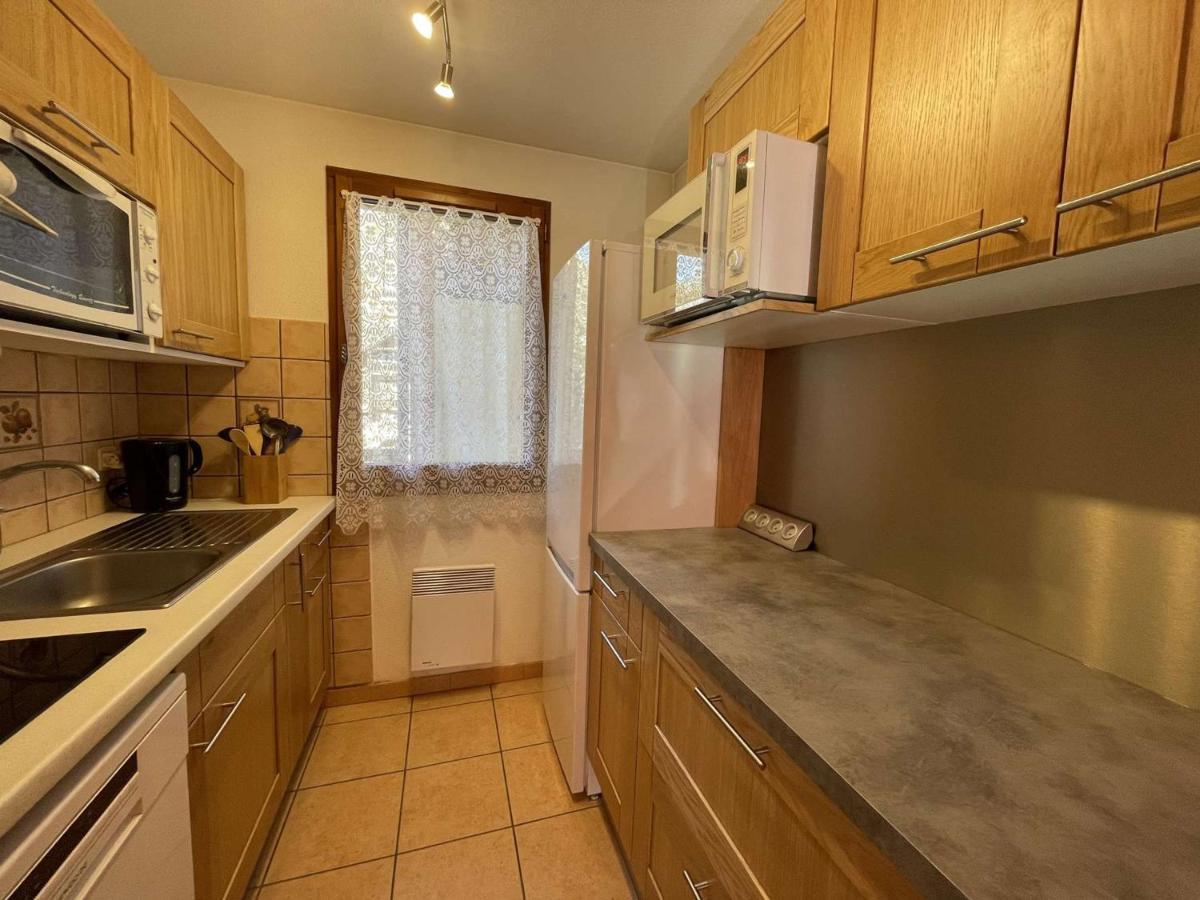 Charmant 2 Pieces, 4 Couchages Avec Garage- Serre Chevalier, Chantemerle. - Fr-1-330E-94 Saint-Chaffrey Buitenkant foto